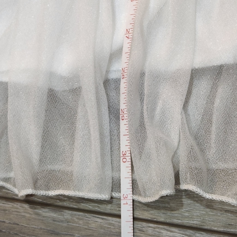 Andi+James white tulle midi skirt - Picture 5 of 6